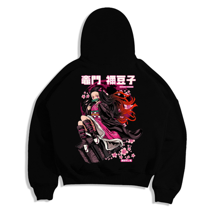Nezuko Kamado Demon Slayer Sudadera Capucha