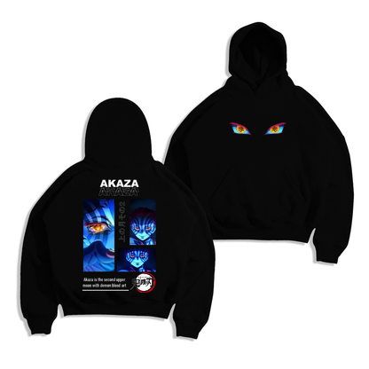 Akaza Demon Slayer Sudadera Capucha