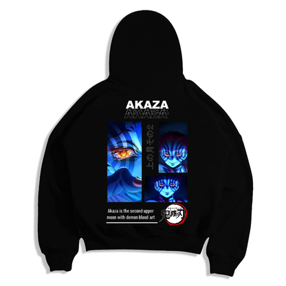 Akaza Demon Slayer Sudadera Capucha