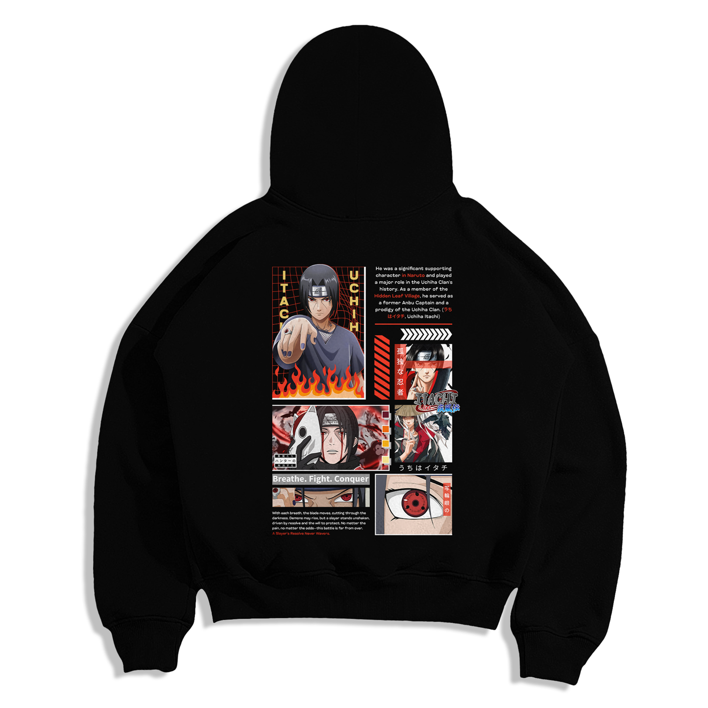 Itachi Anime Naruto Sudadera Capucha