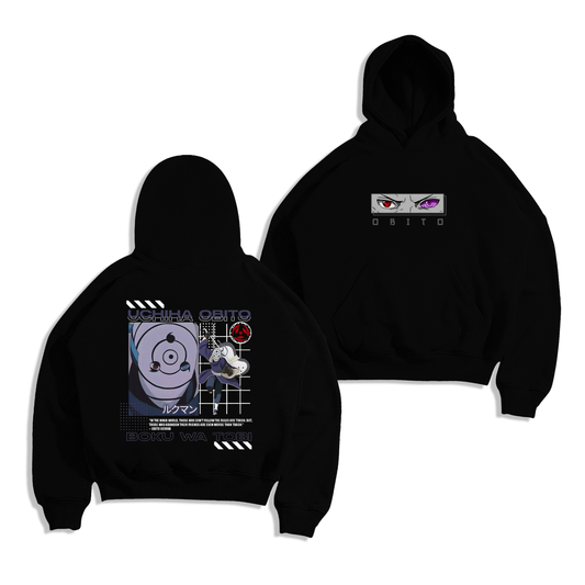Obito Anime Naruto Sudadera Capucha