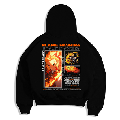 Kyōjurō Rengoku Demon Slayer Sudadera Capucha