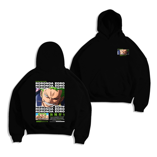 Zoro One Piece Sudadera Capucha