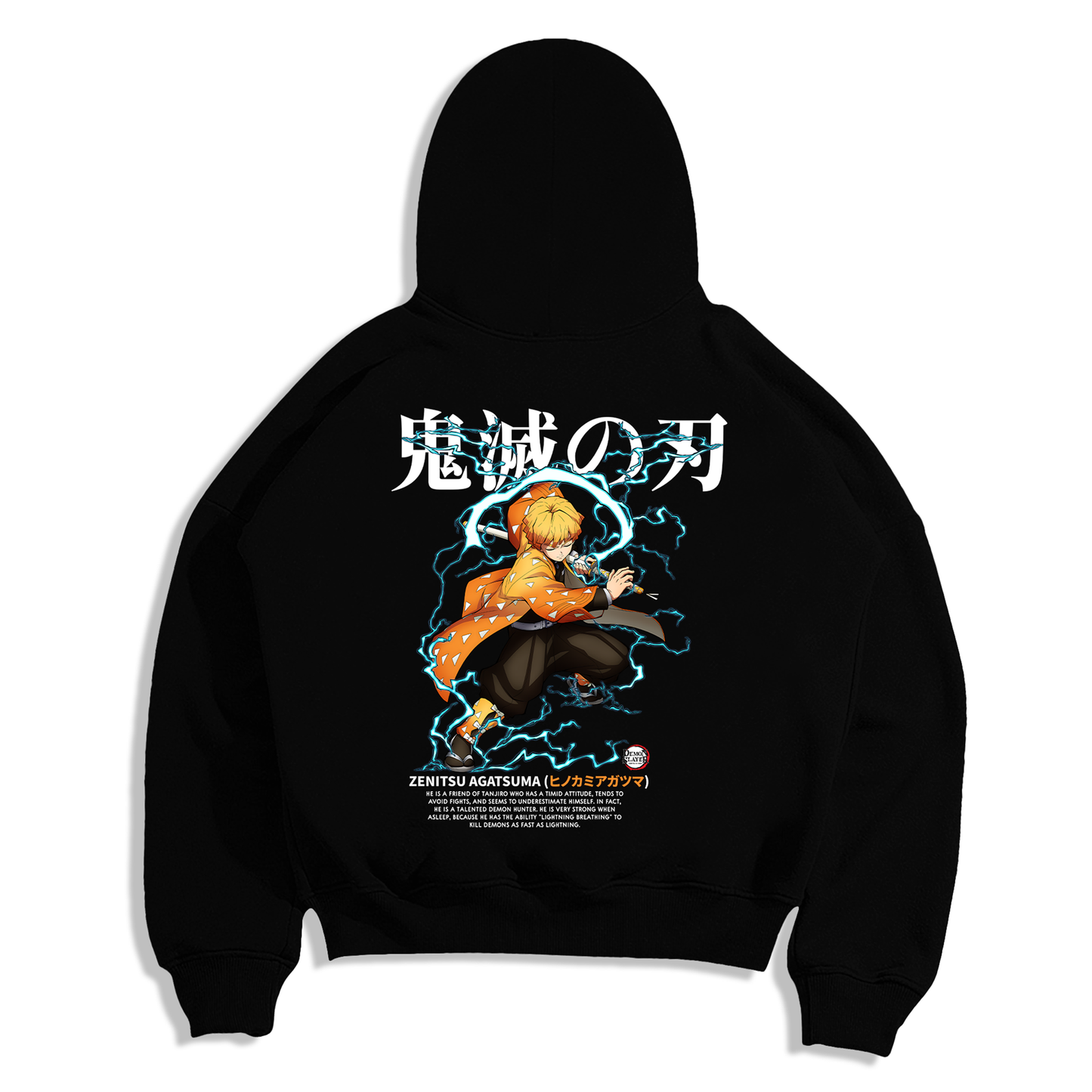 Zenitsu Agatsuma Demon Slayer Sudadera Capucha