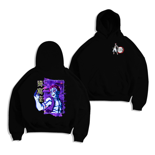 Akaza Demon Slayer Sudadera Capucha