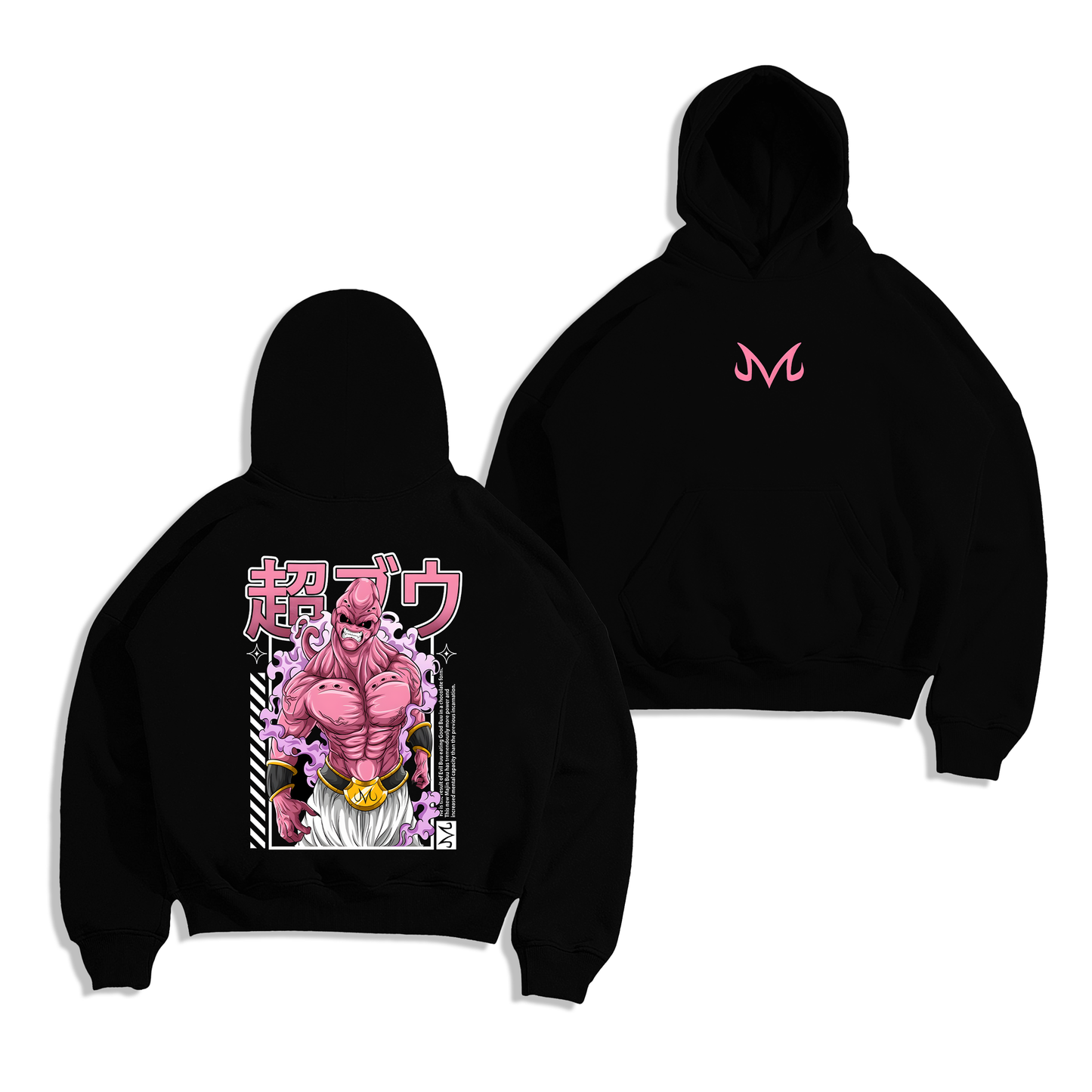 Majin Buu DBZ Sudadera Capucha
