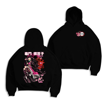 Nezuko Kamado Demon Slayer Sudadera Capucha