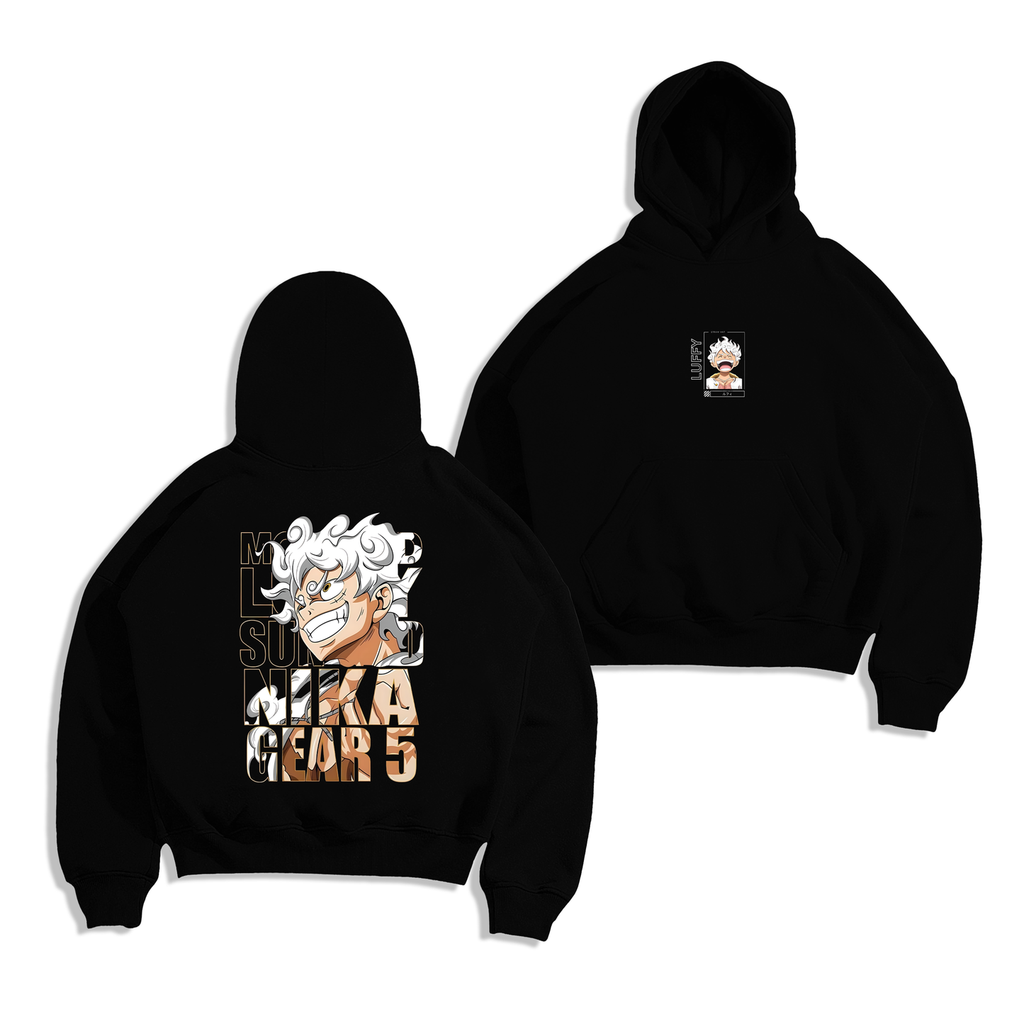 Luffy Gear 5 One Piece Sudadera Capucha